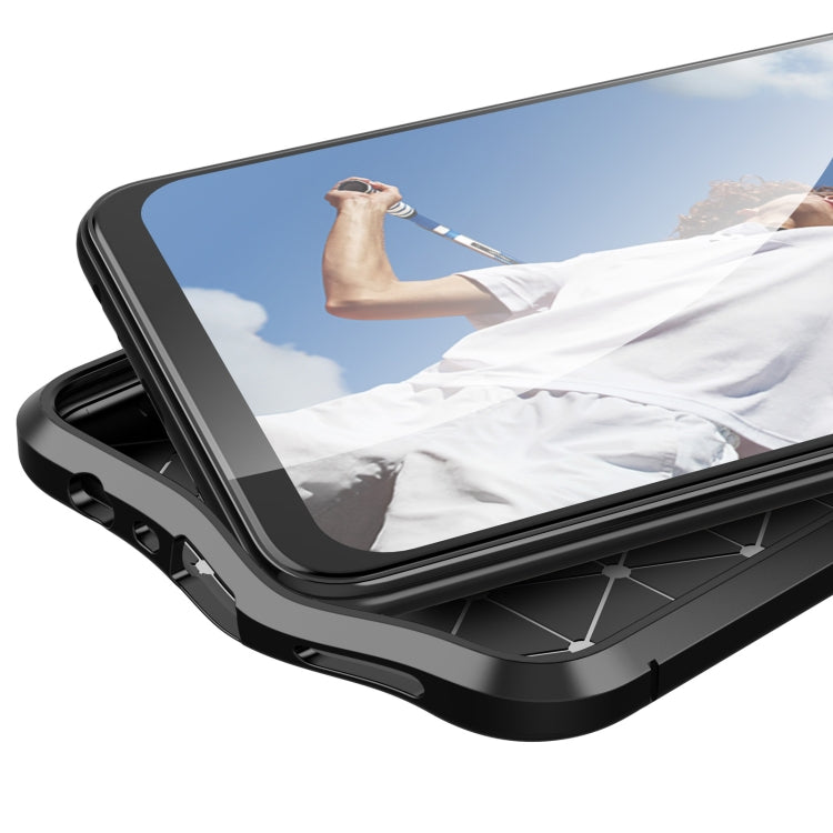 For OPPO A74 5G Litchi Texture TPU Shockproof Case