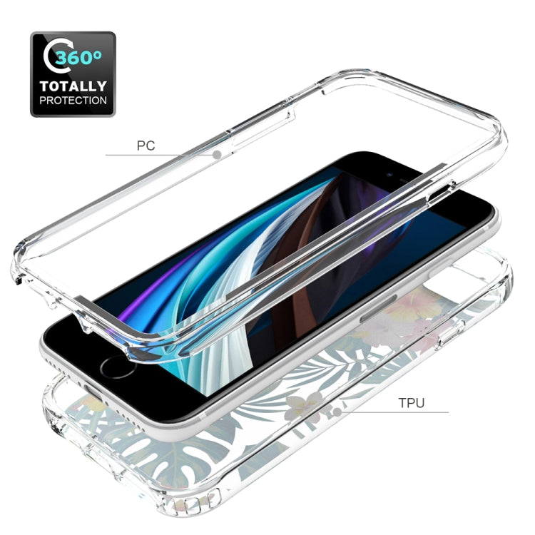 2 in 1 High Transparent Painted Shockproof PC + TPU Protective Case For iPhone 6s / 6