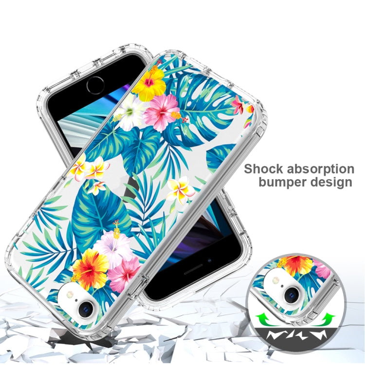 2 in 1 High Transparent Painted Shockproof PC + TPU Protective Case For iPhone 6s / 6