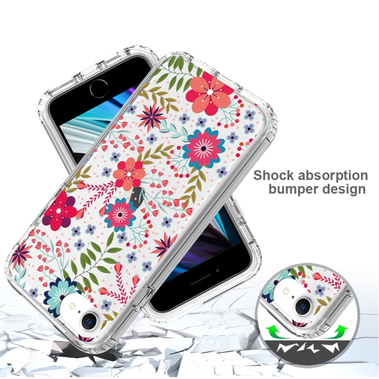 2 in 1 High Transparent Painted Shockproof PC + TPU Protective Case For iPhone 6s / 6