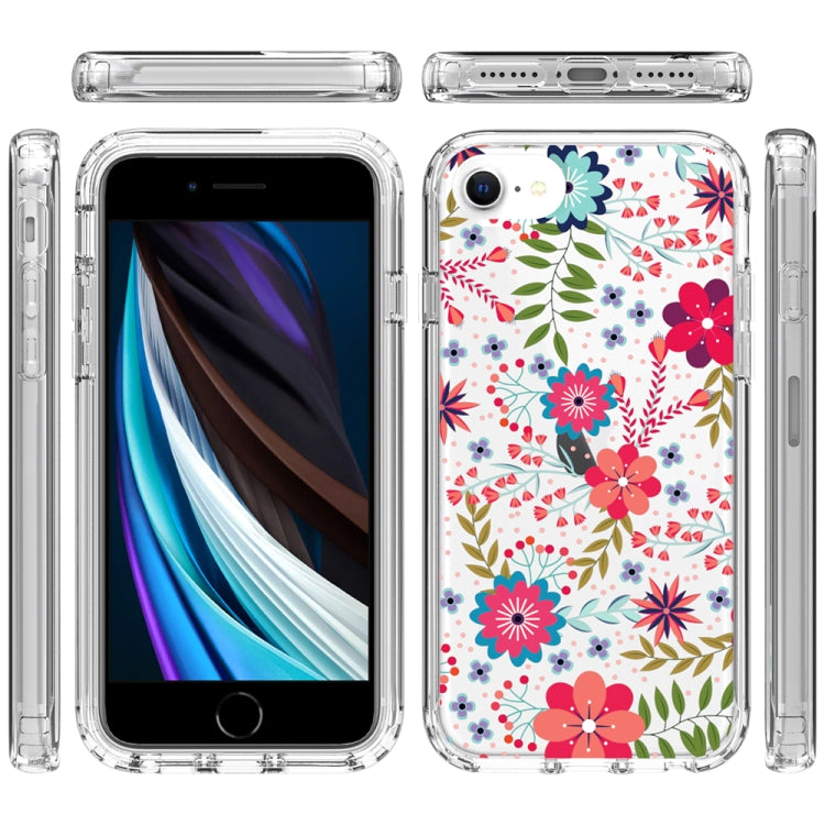 2 in 1 High Transparent Painted Shockproof PC + TPU Protective Case For iPhone 6s / 6