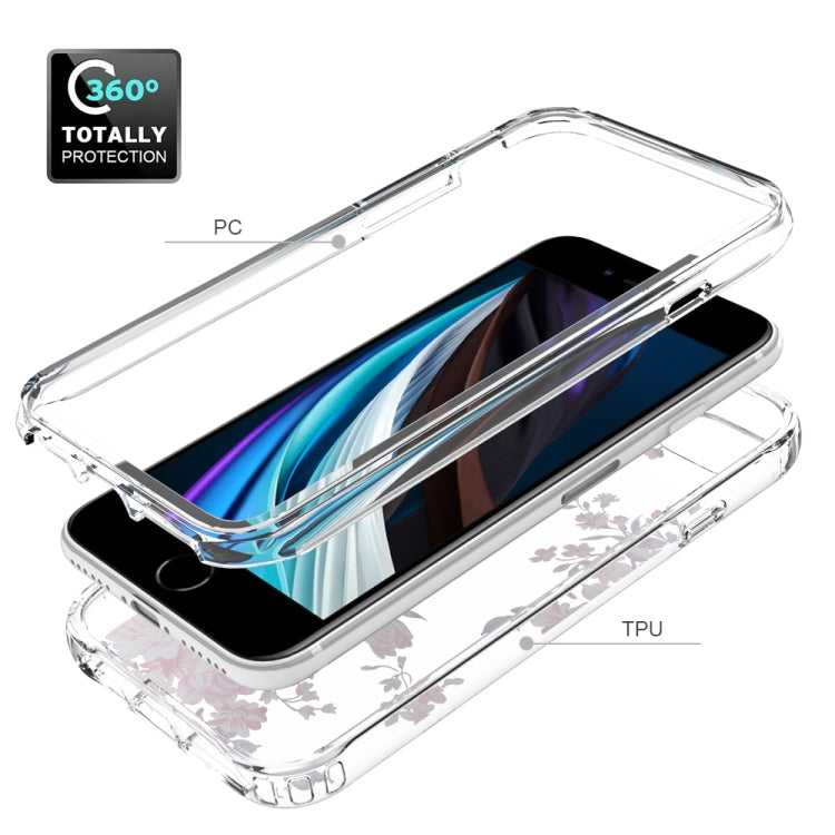 2 in 1 High Transparent Painted Shockproof PC + TPU Protective Case For iPhone 6s Plus & 6 Plus