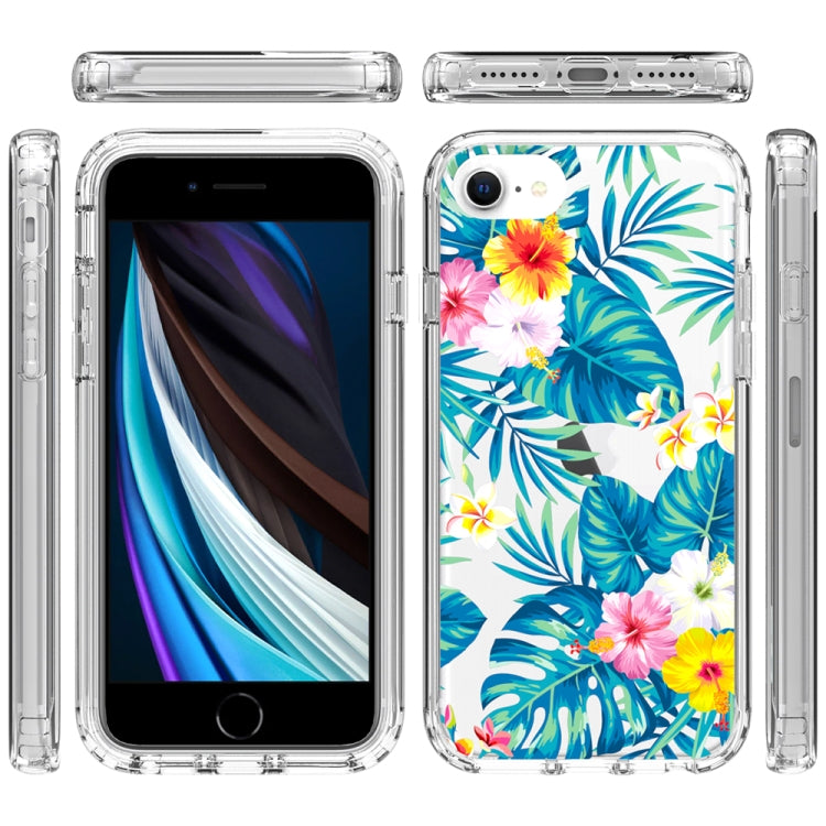 2 in 1 High Transparent Painted Shockproof PC + TPU Protective Case For iPhone 6s Plus & 6 Plus