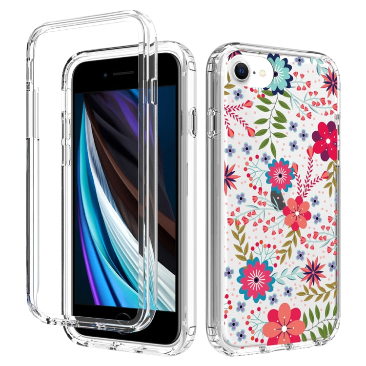 2 in 1 High Transparent Painted Shockproof PC + TPU Protective Case For iPhone 6s Plus & 6 Plus
