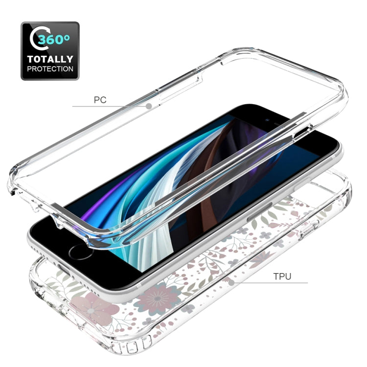 2 in 1 High Transparent Painted Shockproof PC + TPU Protective Case For iPhone 6s Plus & 6 Plus