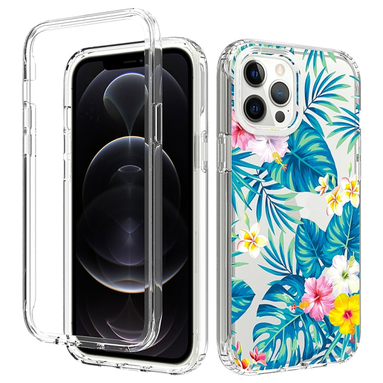 For iPhone 11 2 in 1 High Transparent Painted Shockproof PC + TPU Protective Case