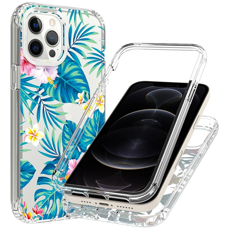 For iPhone 11 2 in 1 High Transparent Painted Shockproof PC + TPU Protective Case