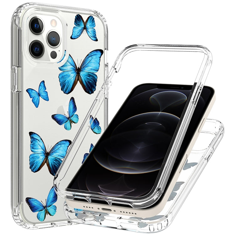For iPhone 11 2 in 1 High Transparent Painted Shockproof PC + TPU Protective Case