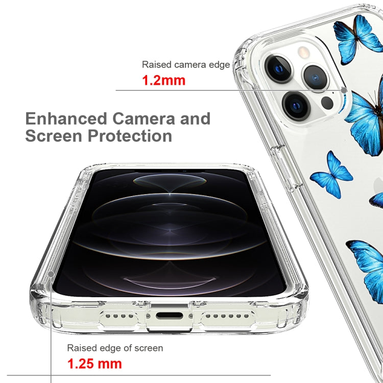 For iPhone 11 2 in 1 High Transparent Painted Shockproof PC + TPU Protective Case