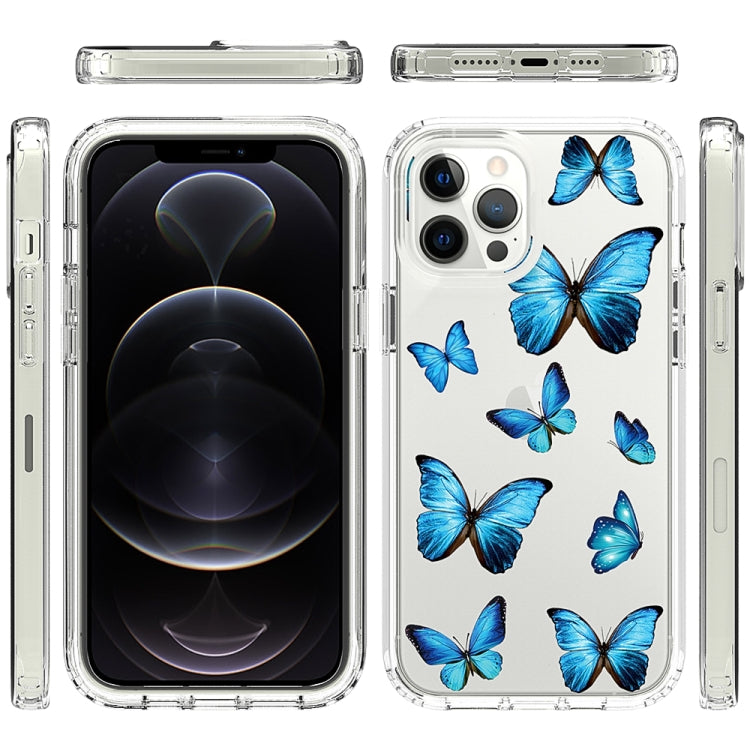 For iPhone 11 2 in 1 High Transparent Painted Shockproof PC + TPU Protective Case