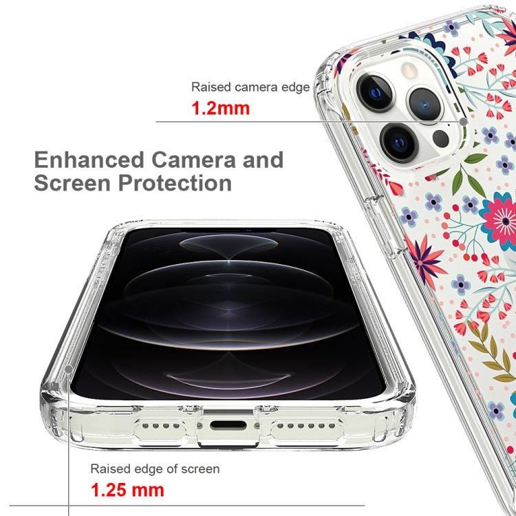 For iPhone 11 2 in 1 High Transparent Painted Shockproof PC + TPU Protective Case