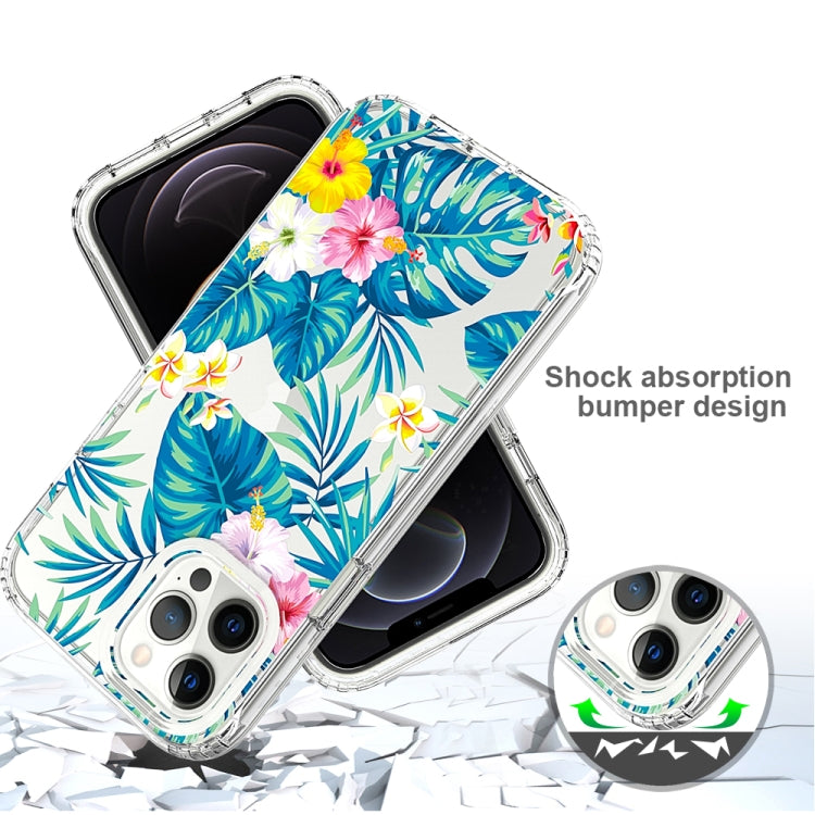 For iPhone 11 Pro 2 in 1 High Transparent Painted Shockproof PC + TPU Protective Case