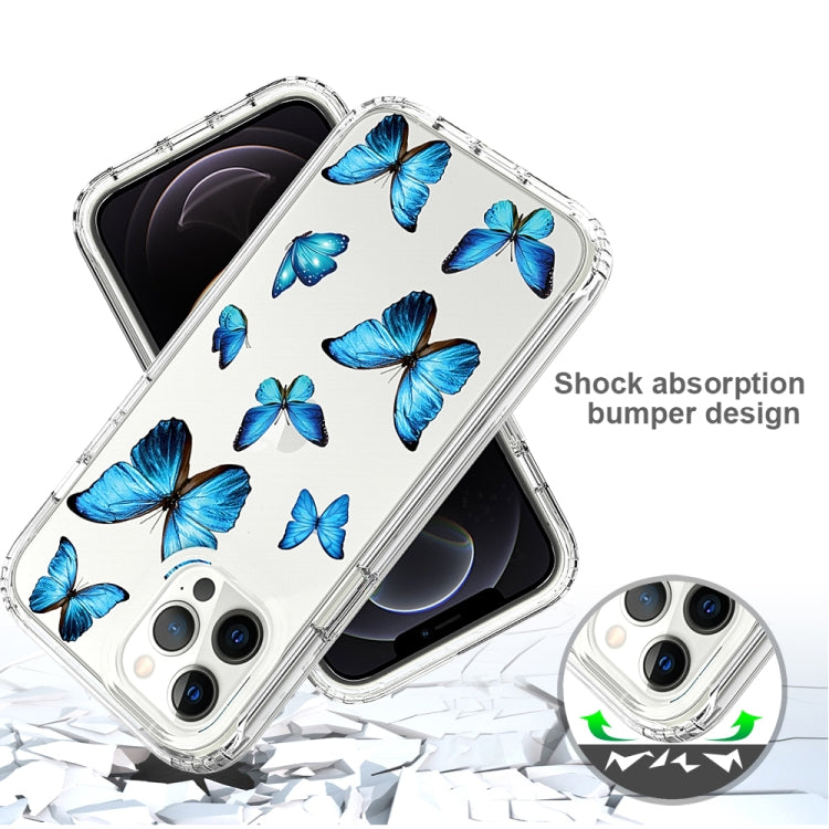 For iPhone 11 Pro Max 2 in 1 High Transparent Painted Shockproof PC + TPU Protective Case