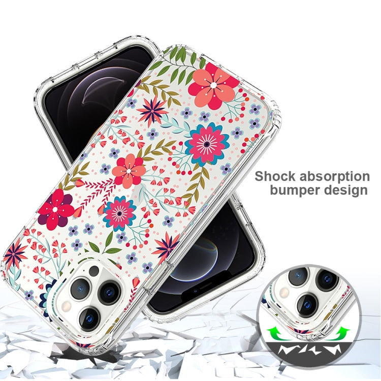 For iPhone 11 Pro Max 2 in 1 High Transparent Painted Shockproof PC + TPU Protective Case
