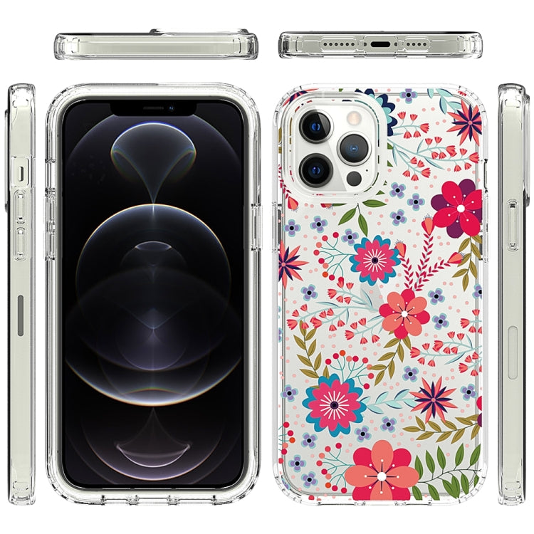 For iPhone 11 Pro Max 2 in 1 High Transparent Painted Shockproof PC + TPU Protective Case