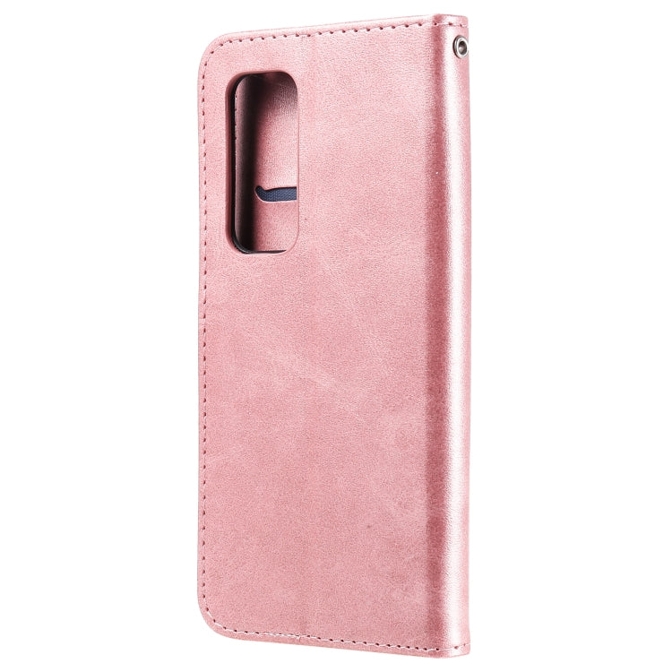 For OPPO Reno5 Pro Plus / Find X3 Neo Fashion Calf Texture Zipper Horizontal Flip Leather Case with Stand & Card Slots & Wallet