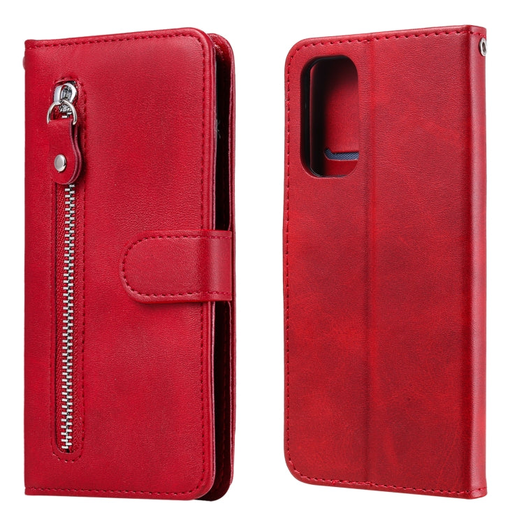 For OPPO Reno5 / Find X3 Lite Fashion Calf Texture Zipper Horizontal Flip Leather Case with Stand & Card Slots & Wallet