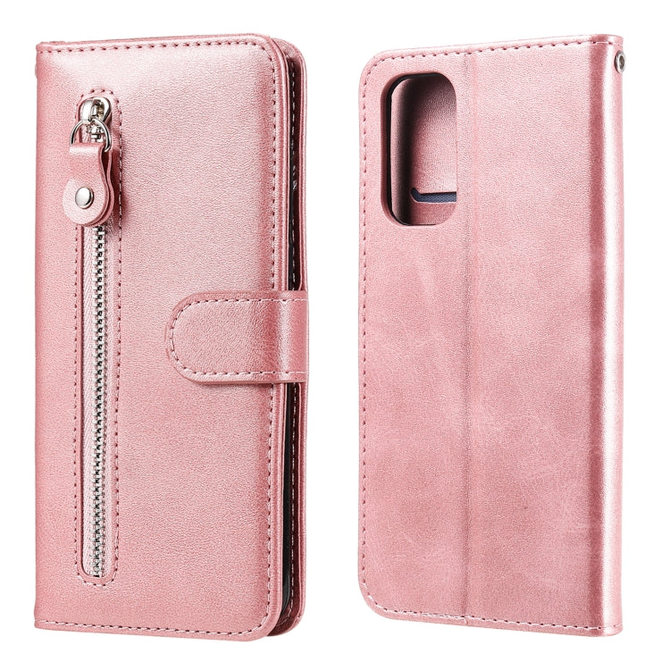 For OPPO Reno5 / Find X3 Lite Fashion Calf Texture Zipper Horizontal Flip Leather Case with Stand & Card Slots & Wallet
