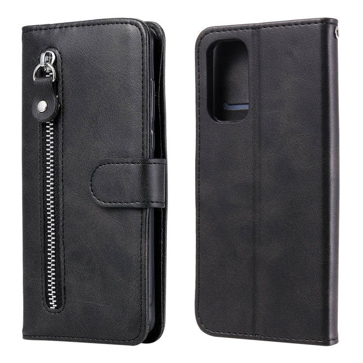 For OPPO Reno5 / Find X3 Lite Fashion Calf Texture Zipper Horizontal Flip Leather Case with Stand & Card Slots & Wallet