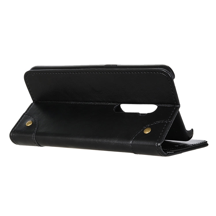 For OPPO Reno Ace Copper Buckle Nappa Texture Horizontal Flip Leather Case with Holder & Card Slots & Wallet