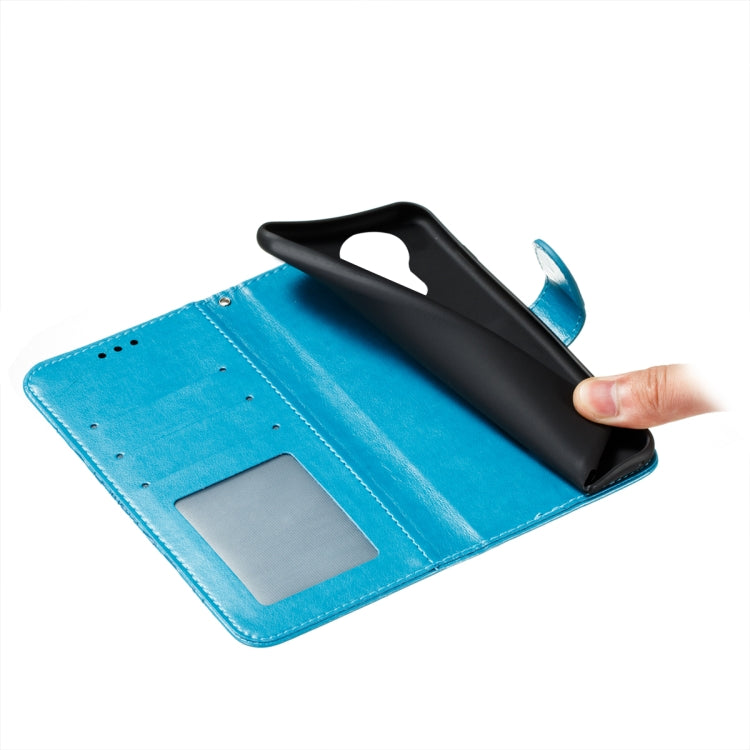 For Nokia 1.4 Mandala Embossing Pattern Horizontal Flip PU Leather Case with Holder & Card Slots & Wallet & Lanyard
