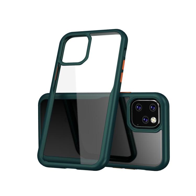 For iPhone 11 Pro Max Shockproof Acrylic Full Coverage Protective Case