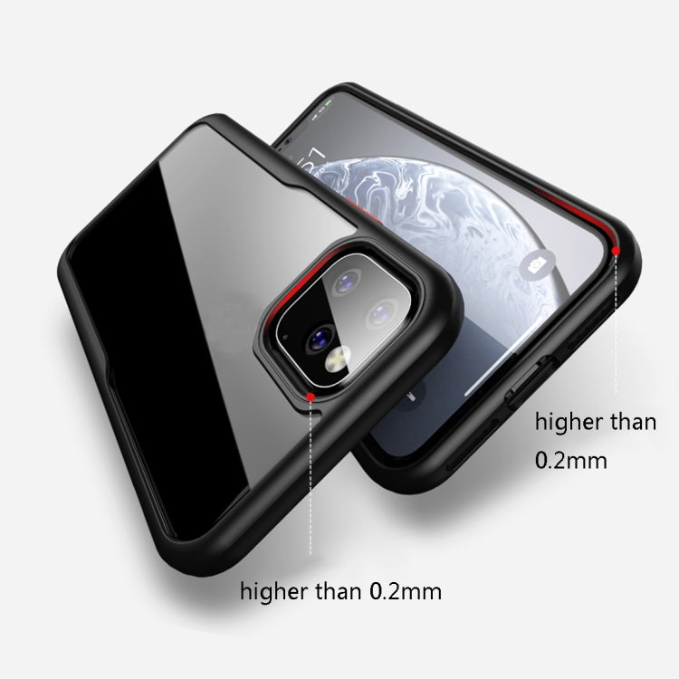 For iPhone 11 Pro Max Shockproof Acrylic Full Coverage Protective Case