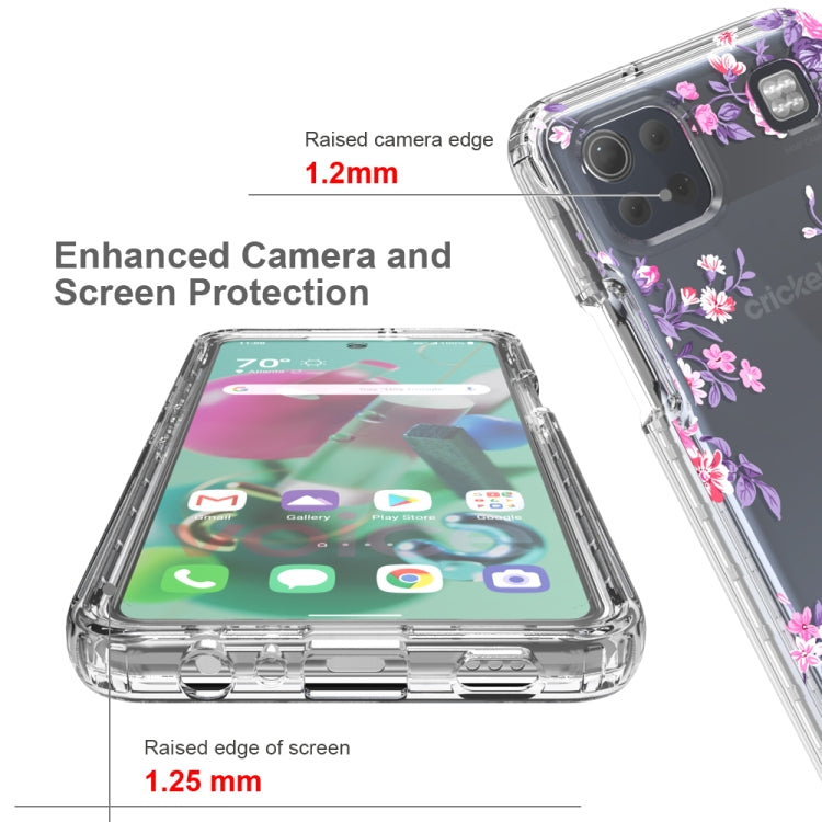 For LG K92 5G 2 in 1 High Transparent Painted Shockproof PC + TPU Protective Case