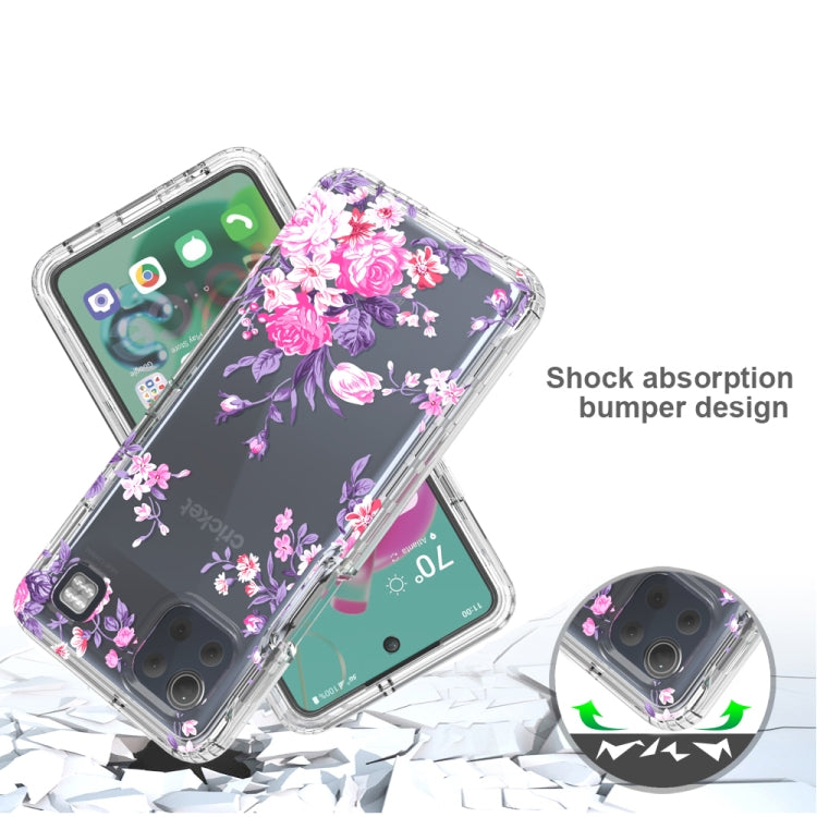 For LG K92 5G 2 in 1 High Transparent Painted Shockproof PC + TPU Protective Case