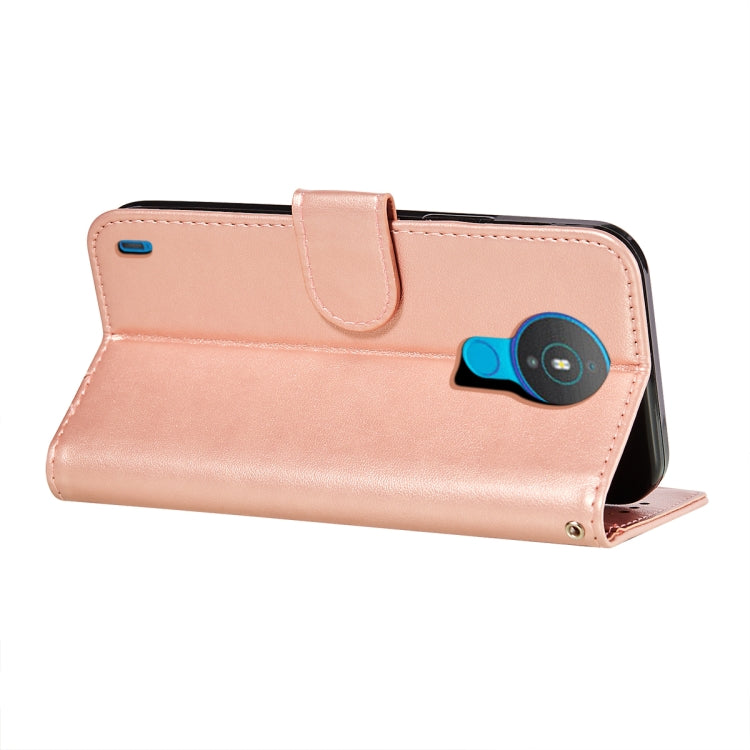 For Nokia 1.4 Flower Vine Embossing Pattern Horizontal Flip Leather Case with Card Slot & Holder & Wallet & Lanyard