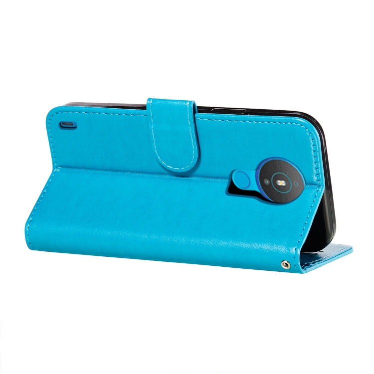 For Nokia 1.4 Flower Vine Embossing Pattern Horizontal Flip Leather Case with Card Slot & Holder & Wallet & Lanyard