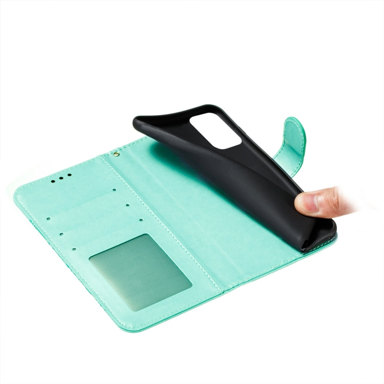 For OPPO Find X3 Lite / Reno5 5G Flower Vine Embossing Pattern Horizontal Flip Leather Case with Card Slot & Holder & Wallet & Lanyard