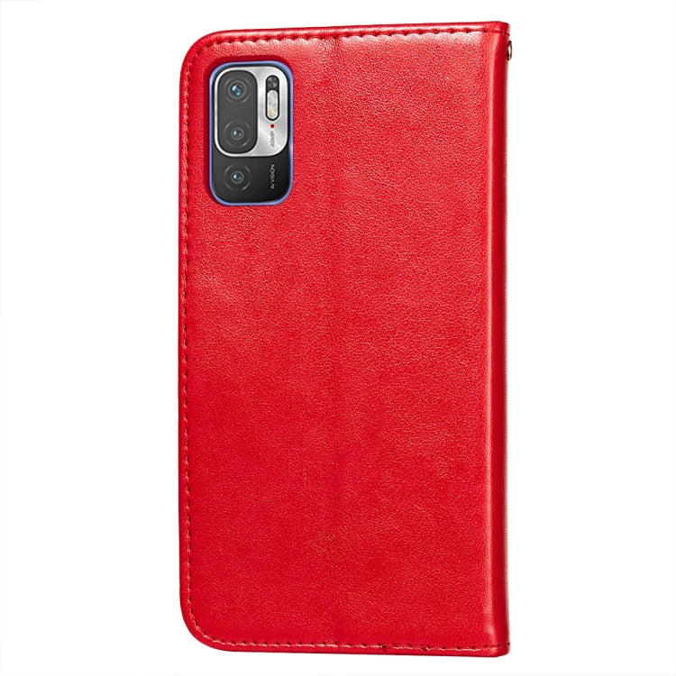 For Xiaomi Redmi Note 10 5G Flower Vine Embossing Pattern Horizontal Flip Leather Case with Card Slot & Holder & Wallet & Lanyard