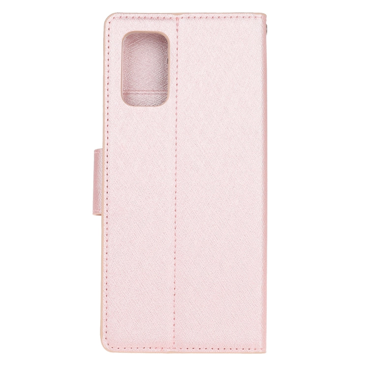 For Samsung Galaxy S20 FE Silk Texture Horizontal Flip Leather Case with Holder & Card Slots & Wallet & Photo Frame