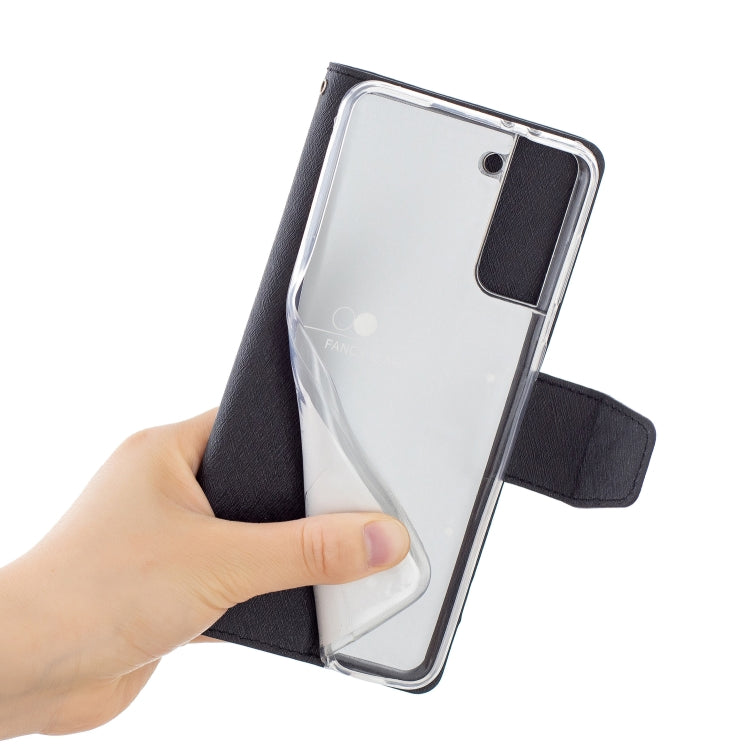 For Samsung Galaxy S21 5G Silk Texture Horizontal Flip Leather Case with Holder & Card Slots & Wallet & Photo Frame