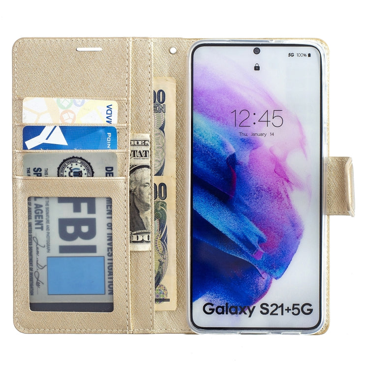 For Samsung Galaxy S21 Ultra 5G Silk Texture Horizontal Flip Leather Case with Holder & Card Slots & Wallet & Photo Frame