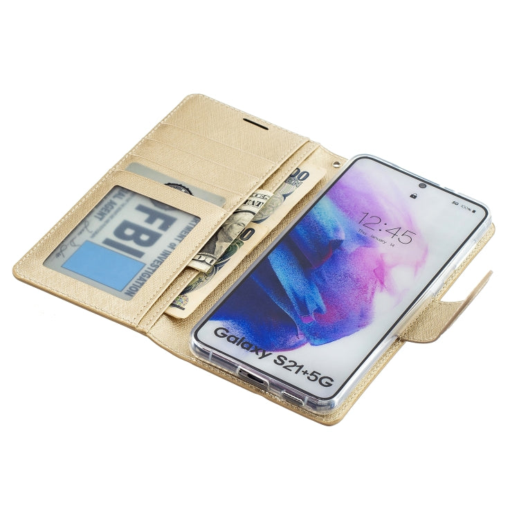 For Samsung Galaxy S21 Ultra 5G Silk Texture Horizontal Flip Leather Case with Holder & Card Slots & Wallet & Photo Frame