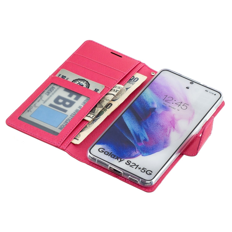 For Samsung Galaxy S21 Ultra 5G Silk Texture Horizontal Flip Leather Case with Holder & Card Slots & Wallet & Photo Frame