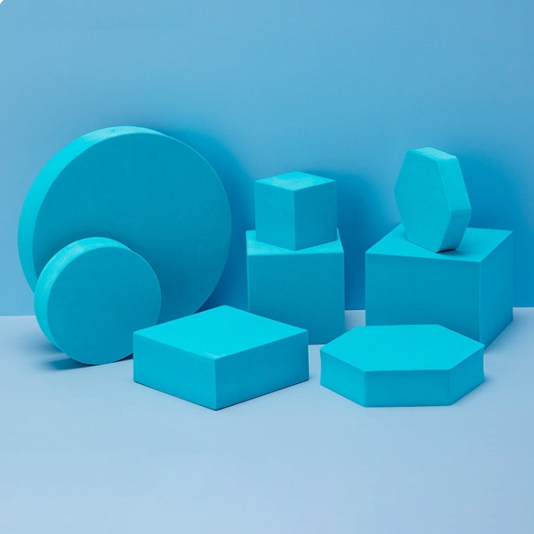 8 in 1 Different Sizes Geometric Cube Solid Color Photography Photo Background Table Shooting Foam Props