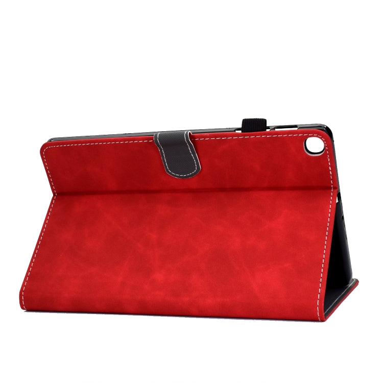 For Samsung Galaxy Tab A7 Lite T220 Cowhide Texture Horizontal Flip Leather Case with Holder & Card Slots & Pen Slot