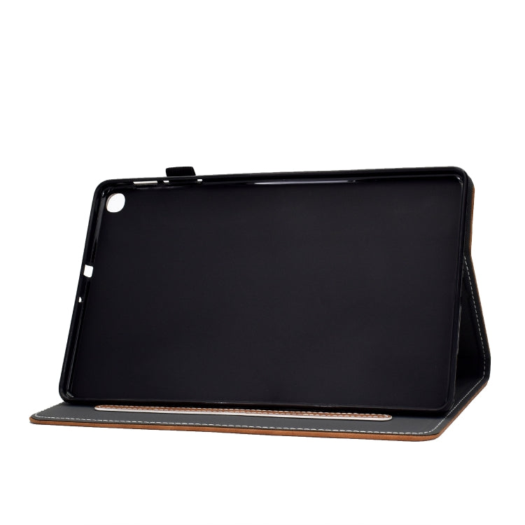 For Samsung Galaxy Tab A7 Lite T220 Cowhide Texture Horizontal Flip Leather Case with Holder & Card Slots & Pen Slot
