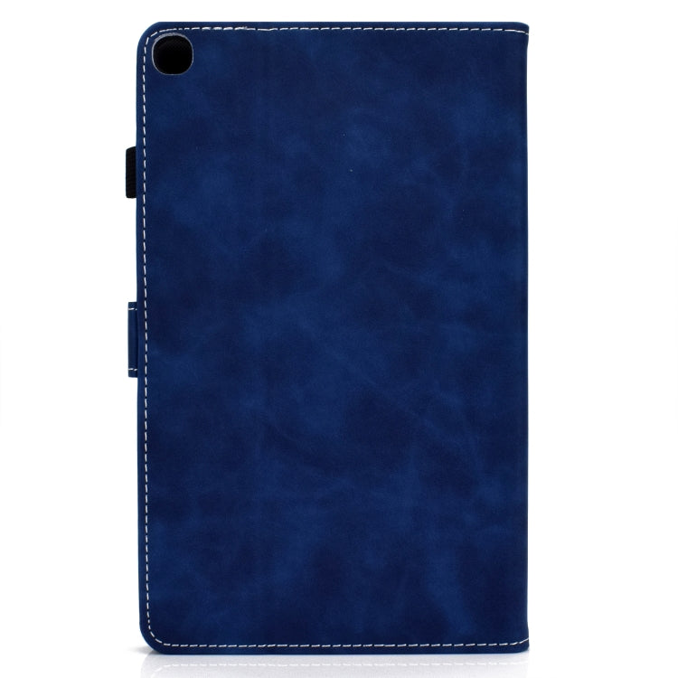 For Samsung Galaxy Tab A7 Lite T220 Cowhide Texture Horizontal Flip Leather Case with Holder & Card Slots & Pen Slot