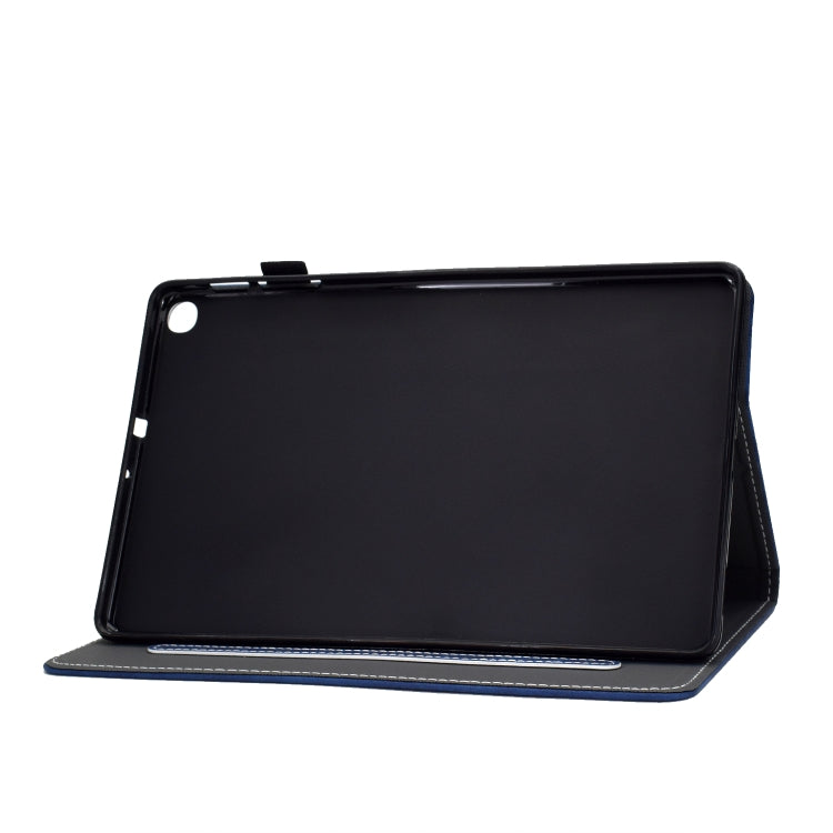 For Samsung Galaxy Tab A7 Lite T220 Cowhide Texture Horizontal Flip Leather Case with Holder & Card Slots & Pen Slot