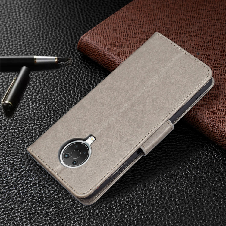 For Nokia G20 / G10 Embossing Two Butterflies Pattern Horizontal Flip PU Leather Case with Holder & Card Slot & Wallet & Lanyard