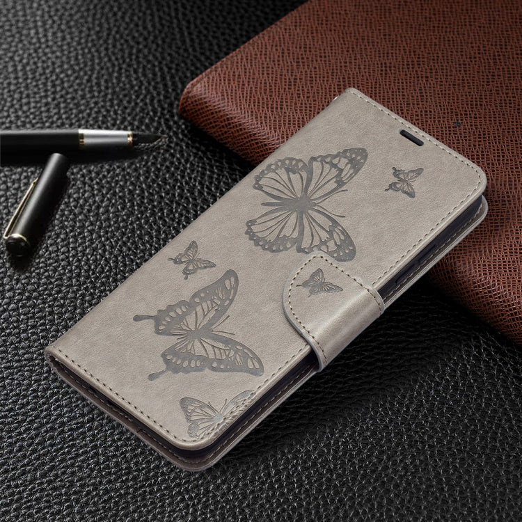 For Nokia 1.4 Embossing Two Butterflies Pattern Horizontal Flip PU Leather Case with Holder & Card Slot & Wallet & Lanyard