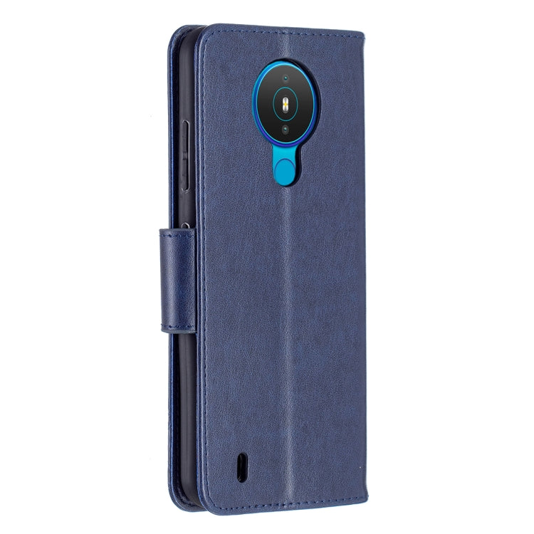 For Nokia 1.4 Embossing Two Butterflies Pattern Horizontal Flip PU Leather Case with Holder & Card Slot & Wallet & Lanyard