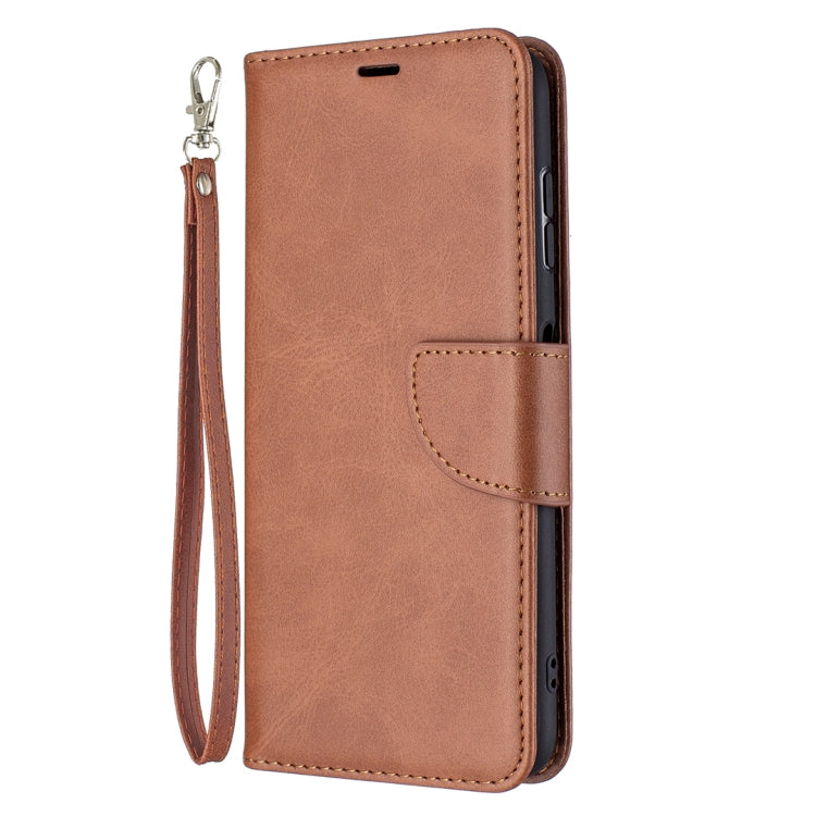 For Nokia G20 / G10 Retro Lambskin Texture Pure Color Horizontal Flip PU Leather Case with Holder & Card Slots & Wallet & Lanyard