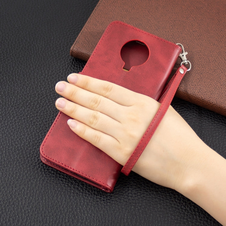 For Nokia G20 / G10 Retro Lambskin Texture Pure Color Horizontal Flip PU Leather Case with Holder & Card Slots & Wallet & Lanyard