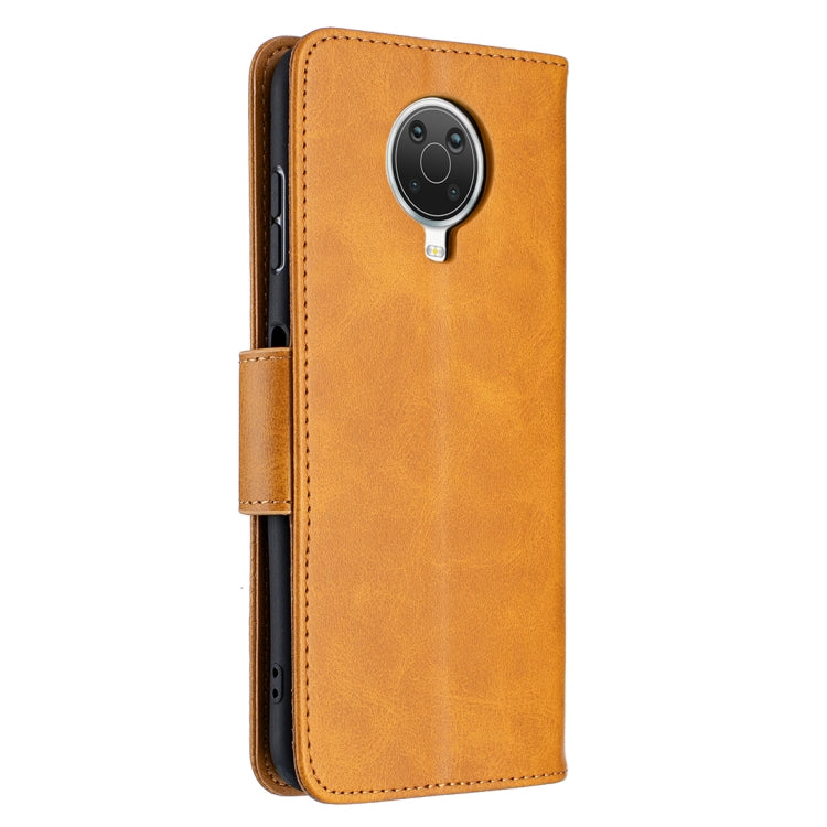 For Nokia G20 / G10 Retro Lambskin Texture Pure Color Horizontal Flip PU Leather Case with Holder & Card Slots & Wallet & Lanyard