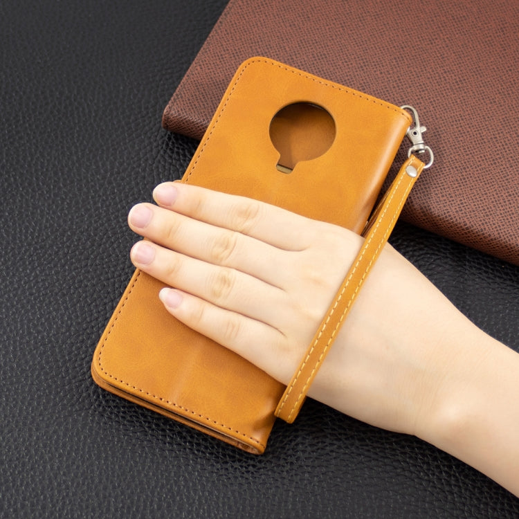 For Nokia G20 / G10 Retro Lambskin Texture Pure Color Horizontal Flip PU Leather Case with Holder & Card Slots & Wallet & Lanyard
